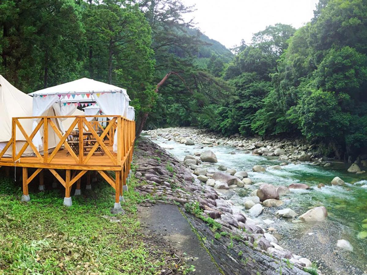 リバーサイドグランピングnuts Hotel Higashiomi Exterior photo